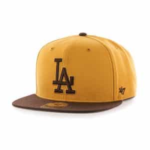 Los Angeles Dodgers No Shot Two Tone Captain Wheat 47 Brand Adjustable ...