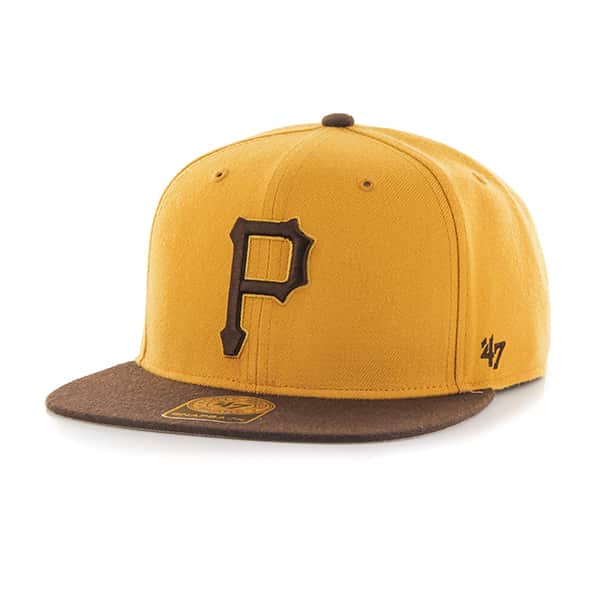 Pittsburgh Pirates No Shot Two Tone Captain Wheat 47 Brand Adjustable Hat