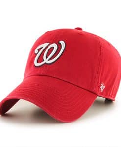 Washington Nationals Rebound Clean Up Red 47 Brand Adjustable Hat