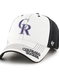 Colorado Rockies Revolution Black 47 Brand KID Hat