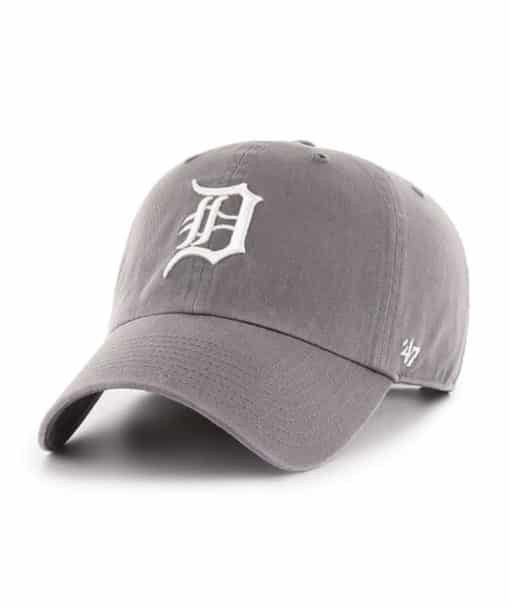 Detroit Tigers 47 Brand Gray Clean Up Adjustable Hat