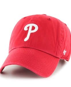 Philadelphia Phillies Clean Up Red 47 Brand Adjustable Hat