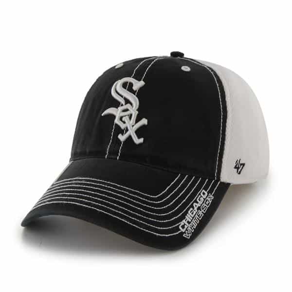 Chicago White Sox Ripley Black 47 Brand Stretch Fit Hat - Detroit Game Gear