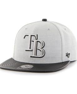Tampa Bay Rays Riverside Captain Gray 47 Brand YOUTH Hat