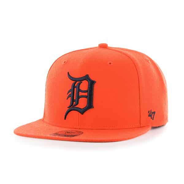 Detroit Tigers Sure Shot Orange 47 Brand Adjustable Hat