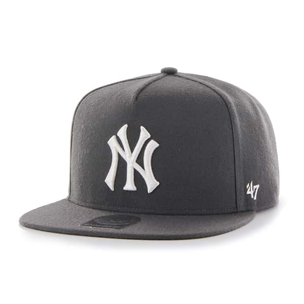 New York Yankees Sure Shot Dart Captain Dt Charcoal 47 Brand Adjustable Hat