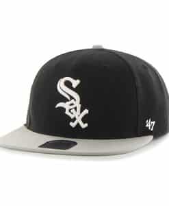 Chicago White Sox Sure Shot Two Tone Captain Black 47 Brand Adjustable Hat