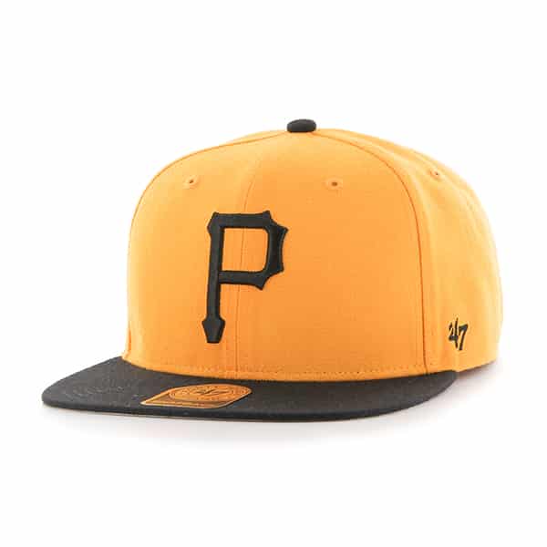 Pittsburgh Pirates Sure Shot Two Tone Captain Gold 47 Brand Adjustable ...