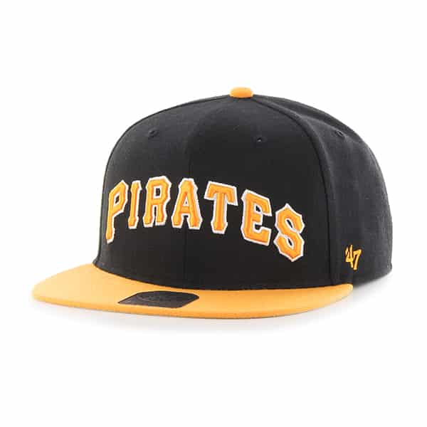 Pittsburgh Pirates Script Side Two Tone Captain Black 47 Brand ...