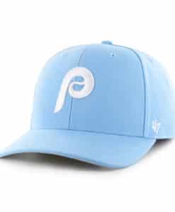 Philadelphia Phillies 47 Brand Cooperstown Columbia No Shot MVP DP Adjustable Hat