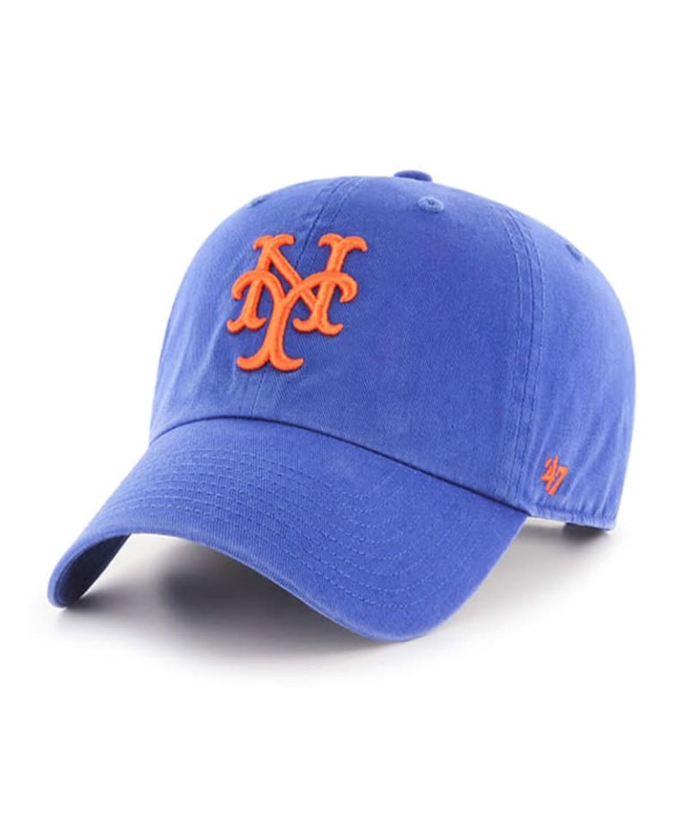New York Mets 47 Brand Cooperstown Blue Clean Up Adjustable Hat ...