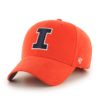 Illinois Fighting Illini 47 Brand Orange Basic MVP Adjustable Hat
