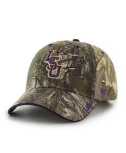 Louisiana State Tigers LSU 47 Brand Realtree Camo Frost MVP Adjustable Hat