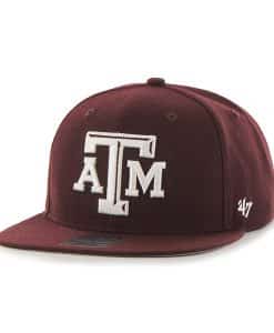 Texas A&M Aggies Sure Shot Dark Maroon 47 Brand Adjustable Hat