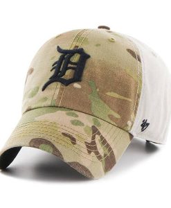 Detroit Tigers Sumner Camo Clean Up 47 Brand Adjustable Hat