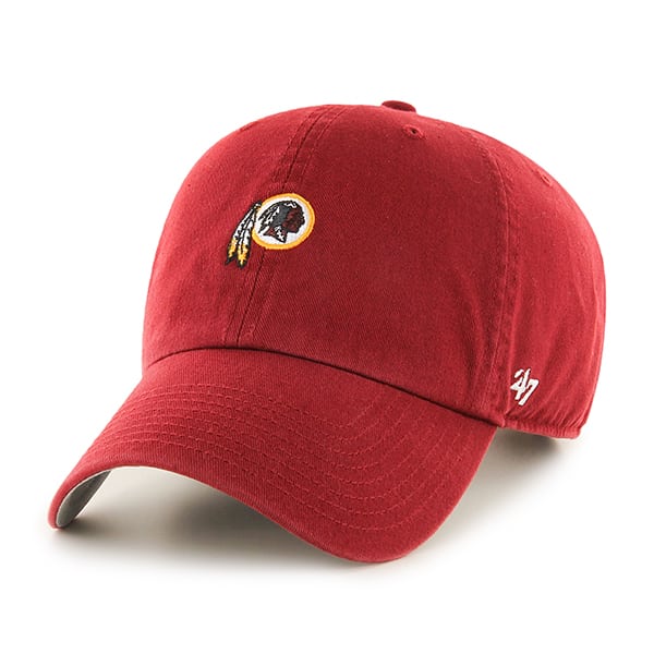 Washington Redskins Base Runner Clean Up Razor Red 47 Brand Adjustable Hat