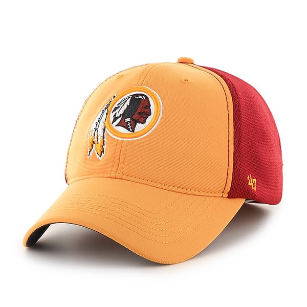 Washington Redskins Draft Day Closer Gold 47 Brand Stretch Fit Hat