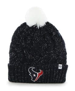 Houston Texans Fiona Cuff Knit Navy 47 Brand Womens Hat