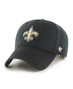 New Orleans Saints 47 Brand Black Legend MVP Adjustable Hat