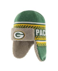 Green Bay Packers 47 Brand Ice Cap Green Sherpa Knit Hat