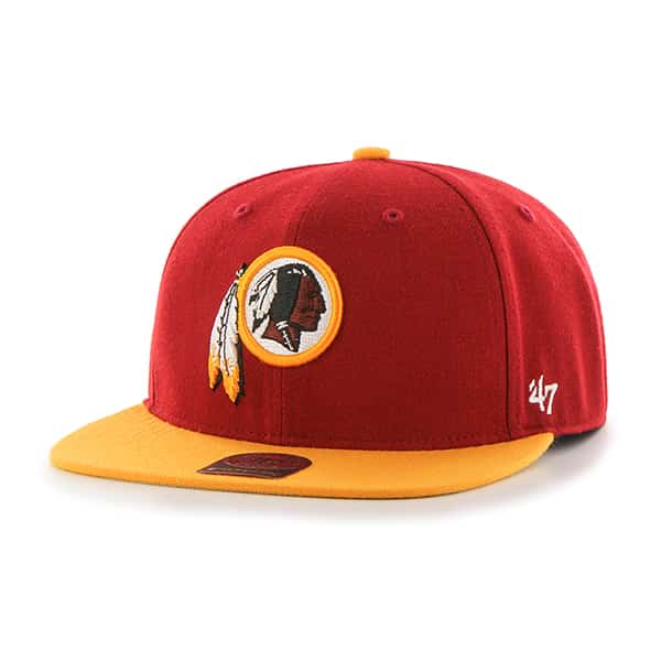 Washington Redskins Lil Shot Two Tone Captain Razor Red 47 Brand YOUTH Hat