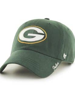 Green Bay Packers Women's 47 Brand Miata Green Clean Up Hat