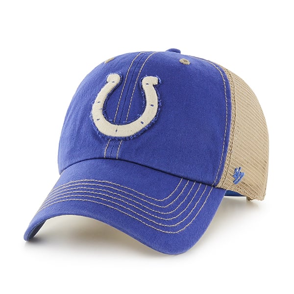 Indianapolis Colts Montana Royal 47 Brand Adjustable Hat - Detroit Game ...