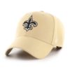 New Orleans Saints 47 Brand Light Gold MVP Adjustable Hat
