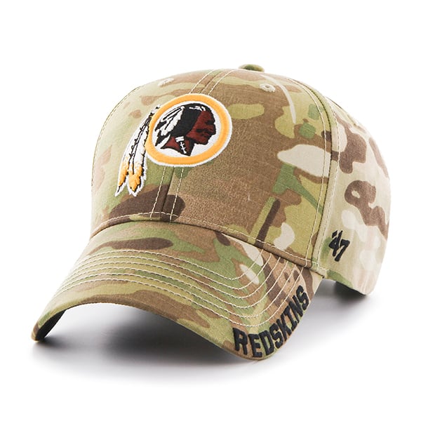 Washington Redskins Myers MVP Multicam 47 Brand Adjustable Hat