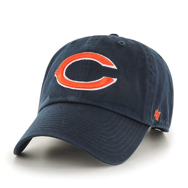 Chicago Bears Clean Up Navy 47 Brand Adjustable Hat