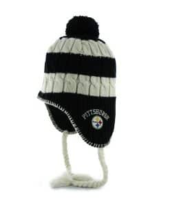Pittsburgh Steelers Women's 47 Brand Black Sherpette Knit Hat