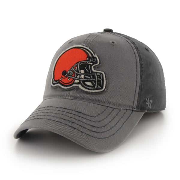 Cleveland Browns Saluki Dark Charcoal 47 Brand Stretch Fit Hat
