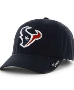 Houston Texans Sparkle Team Color Clean Up Navy 47 Brand Womens Hat