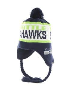 Seattle Seahawks Sutherland Knit Light Navy 47 Brand Adjustable Hat