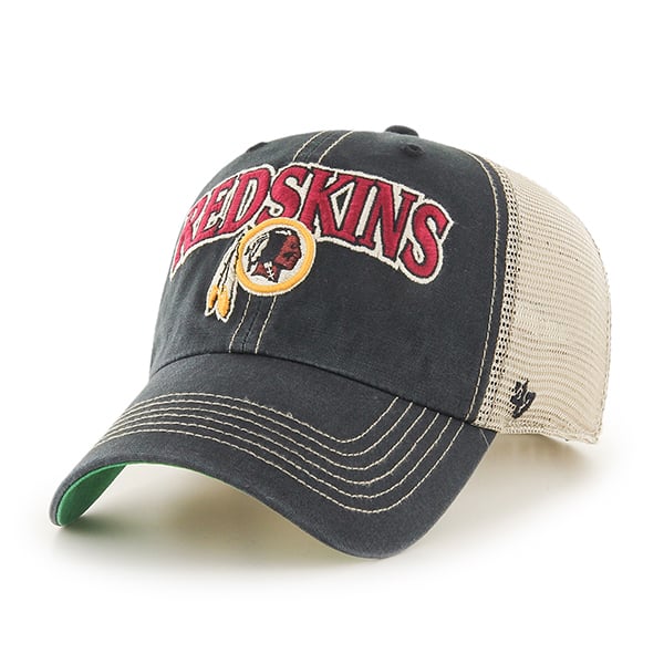 Washington Redskins Tuscaloosa Clean Up Vintage Black 47 Brand Adjustable Hat
