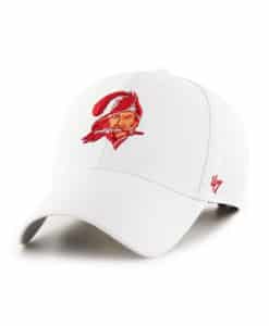Tampa Bay Buccaneers 47 Brand Classic White MVP Adjustable Hat