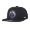 Edmonton Oilers 47 Brand No Shot Navy Snapback Adjustable Hat