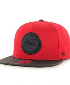 Houston Rockets Delancey Captain Red 47 Brand YOUTH Hat