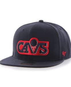 Cleveland Cavaliers No Shot Captain Navy 47 Brand Adjustable Hat