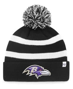 Baltimore Ravens Breakaway Cuff Knit Black 47 Brand Hat