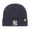 New York Yankees Raised Cuff Knit Navy 47 Brand Hat