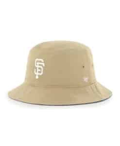 San Francisco Giants 47 Brand Khaki Chambray Ballpark Bucket Hat