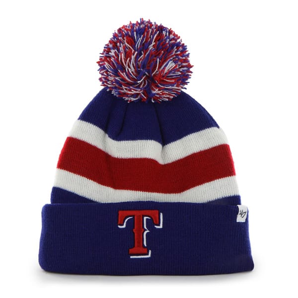 Texas Rangers Breakaway Cuff Knit Royal 47 Brand Hat Detroit Game Gear