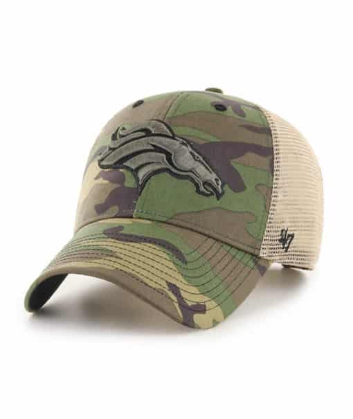 Denver Broncos 47 Brand Camo Branson MVP Adjustable Hat