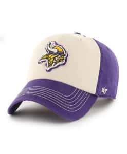 Minnesota Vikings 47 Brand Endicott Purple Clean Up Adjustable Hat