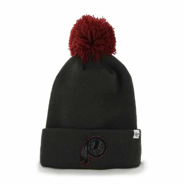 Washington Redskins Justus Cuff Knit Charcoal 47 Brand Hat