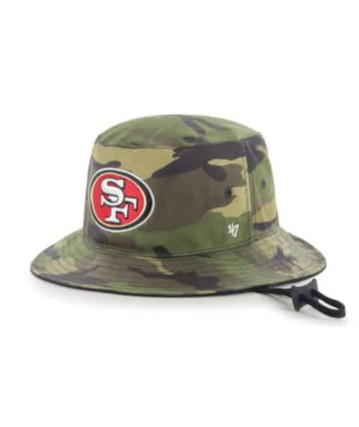 49ers camo bucket hat