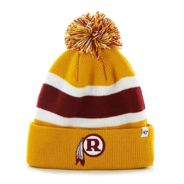Washington Redskins Breakaway Cuff Knit Gold 47 Brand Hat