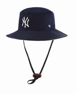 New York Yankees 47 Brand Navy Panama Bucket Hat