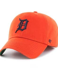 Detroit Tigers 47 Brand Orange Franchise Fitted Hat